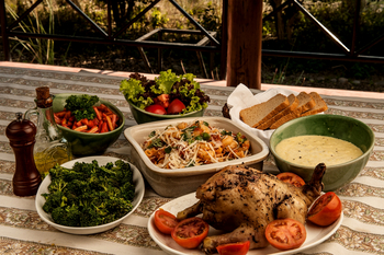 Jim's Jungle Retreat: Continental Lunch