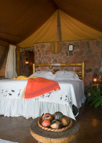 Musango Safari Camp: Doppelbett