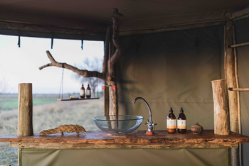 Musekese Camp Musekese Camp: Waschtisch