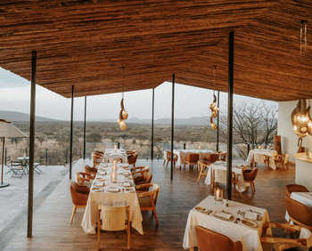 Nimali Serengeti Camp: Essbereich