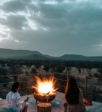 Nimali Serengeti Camp: Feuerstelle