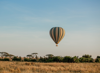 Nimali Serengeti Camp: Heißluftballon