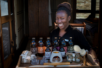 Nxabega Okavango Tented Camp: Massageöle