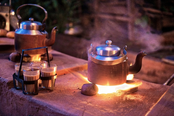 Paatlidun Safari Lodge: Wasserkessel