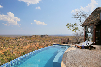 Singita Malilangwe House: Infinity Pool