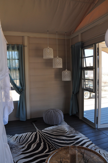 Spitzkoppen Lodge: Zebrafell