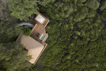 Vumbura Plains Camp: Luftbild