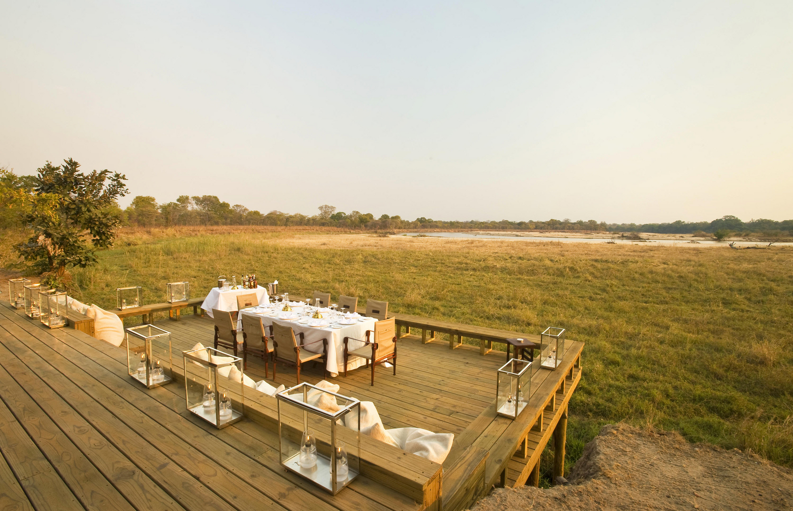 Zungulila Bushcamp Zungulila Bushcamp: Aussichtsplattform