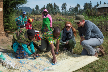 Bisate Lodge: Dorfbesuch