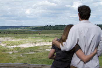 Chobe Game Lodge: Weiter Blick