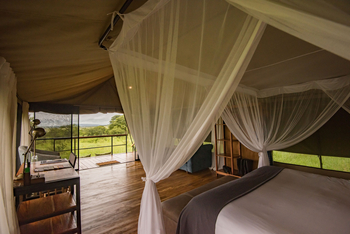 Dunia Camp: Parkettfußboden