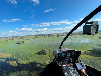 Kala Camp: Heli-Rundflug