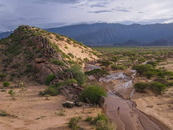Koros Camp: Landschaft