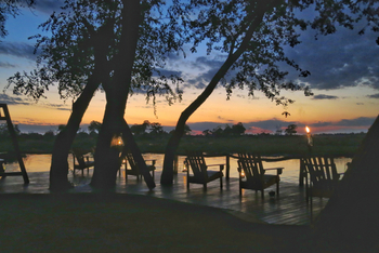 Lagoon Camp Lagoon Camp: Abendstimmung