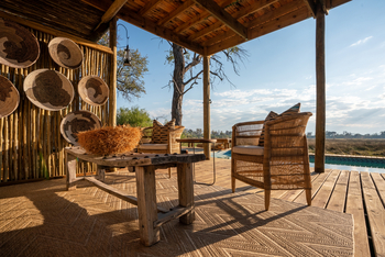 Little Sable Camp: Pool mit Sitzecke