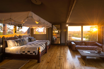 Little Vumbura Camp: Doppelbett