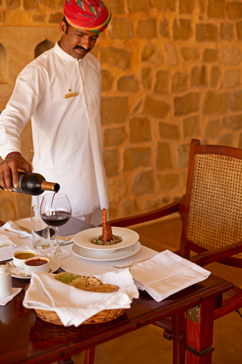 Sujan The Serai: Abendessen im Restaurant