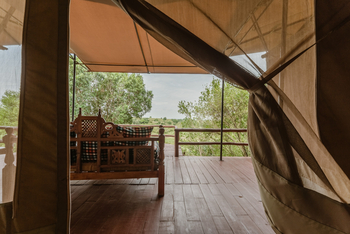 Tangulia Mara Camp: Zugang zur privaten Terasse