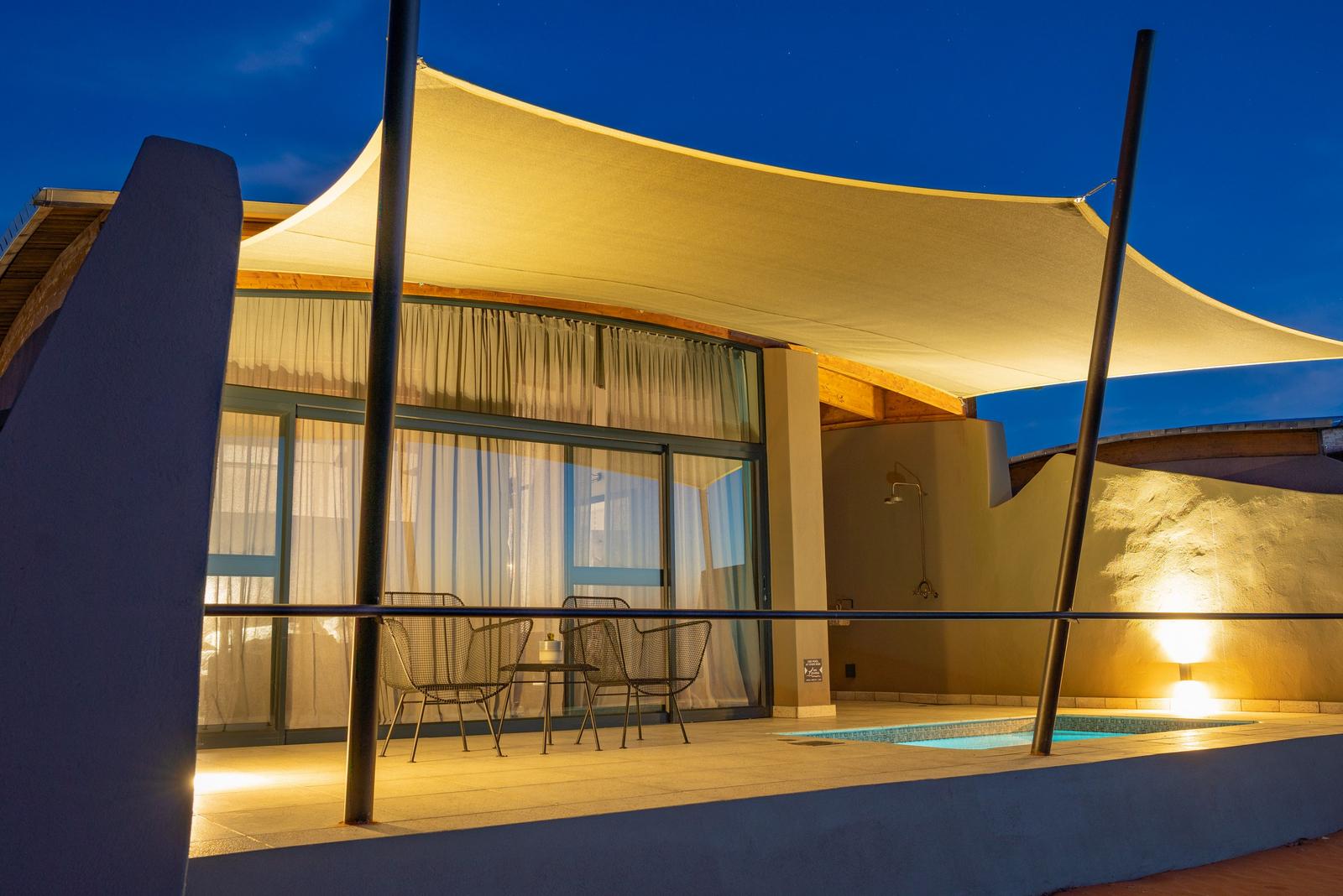 The Desert Grace The Desert Grace: Private Terrrasse