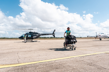 Azura Marlin Beach: Airstrip