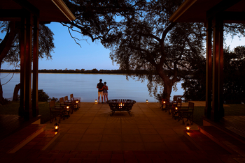 Baines River Camp: Abend im Camp