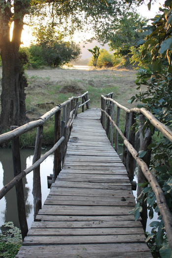 Little Vundu Camp Little Vundu Camp: Walkway