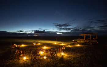 Mara Plains Camp: Küche