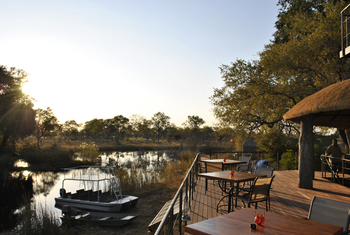 Nkasa Lupala Tented Lodge: Anlegestelle