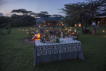 Richard's River Camp: Lagerfeuer