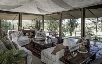 Richard's River Camp: Sitzgruppe