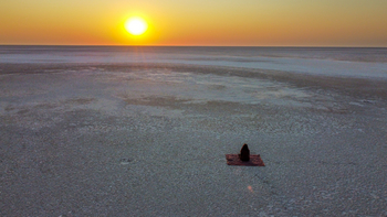 Salt Pans Sleep-out: Sonnenuntergang
