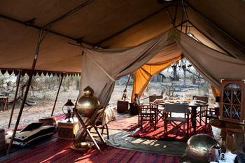 Selinda Explorers Camp Selinda Explorers Camp: Morgensonne