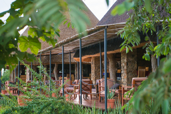 Kidepo Savannah Lodge: Restaurant