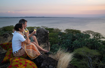 Kisima Ngeda Camp: Sundowner