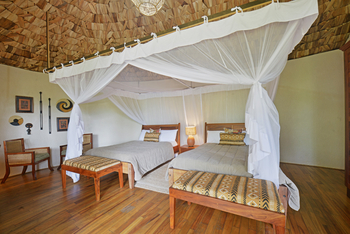 Mahogany Springs Safari Lodge: Moskitonetz