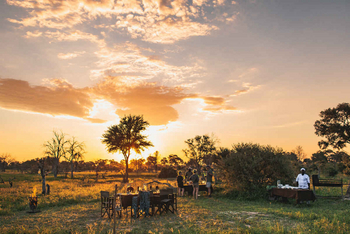 Mogotlho Safari Lodge Mogotlho Safari Lodge: Sonnenuntergang
