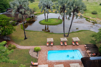 Onguma Bush Camp: Zentralbereich