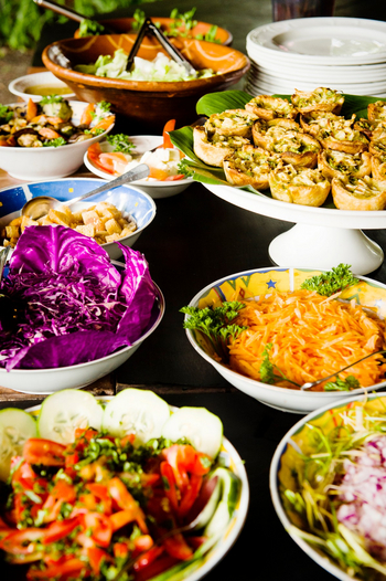 Rivertrees Country Inn: Buffet