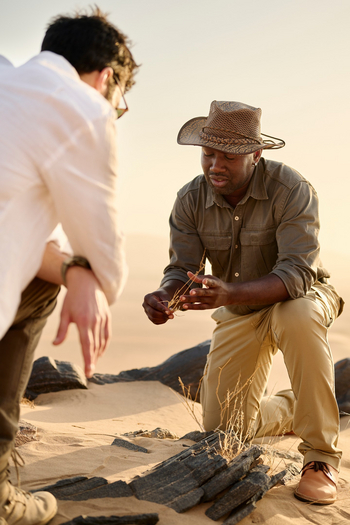 Sanctuary Okahirongo Elephant Lodge: Erklärung durch Ranger