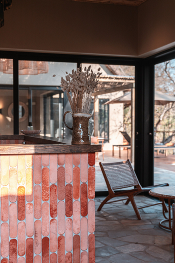 Thornybush Game Lodge: Wellness - Eingang