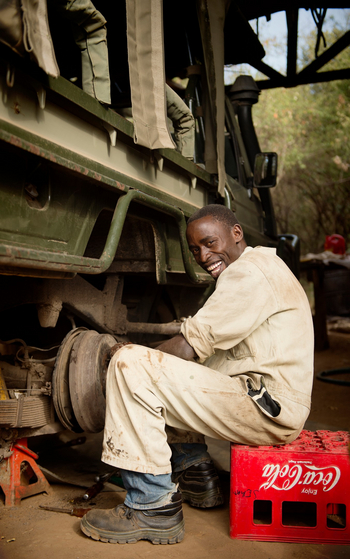 Serian Camp: Mechaniker