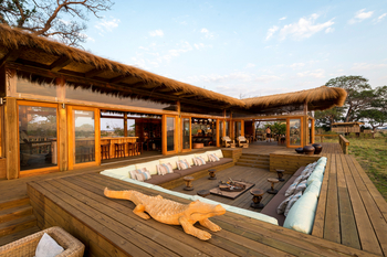 Shumba Camp Shumba Camp: Sunken Lounge