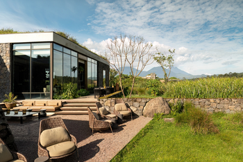 Singita Kwitonda Lodge: Terrasse