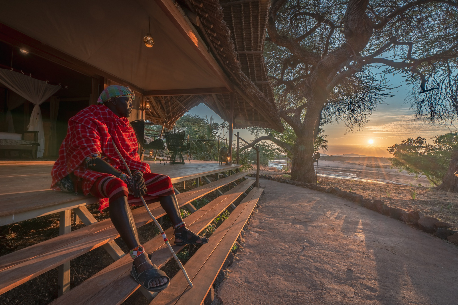 Soroi Larsens Tented Camp Soroi Larsens Tented Camp: Sonnenaufgang