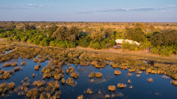 The Dhow Suite at Zarafa: Luftbild
