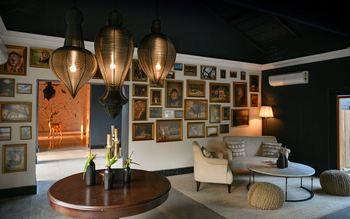 The Postcard Gir Wildlife Sanctuary: Lounge