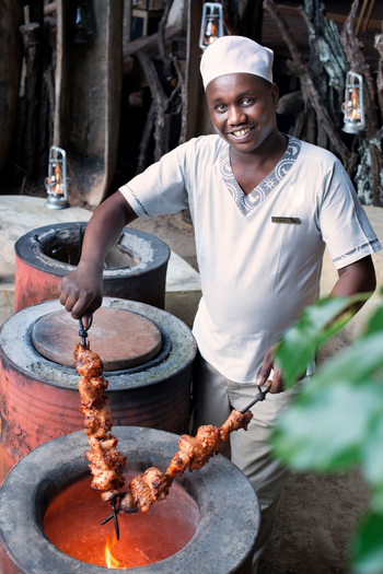 andBeyond Lake Manyara Tree Lodge: Küche