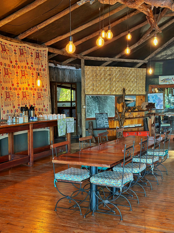 Guma Lagoon Camp: Speisesaal