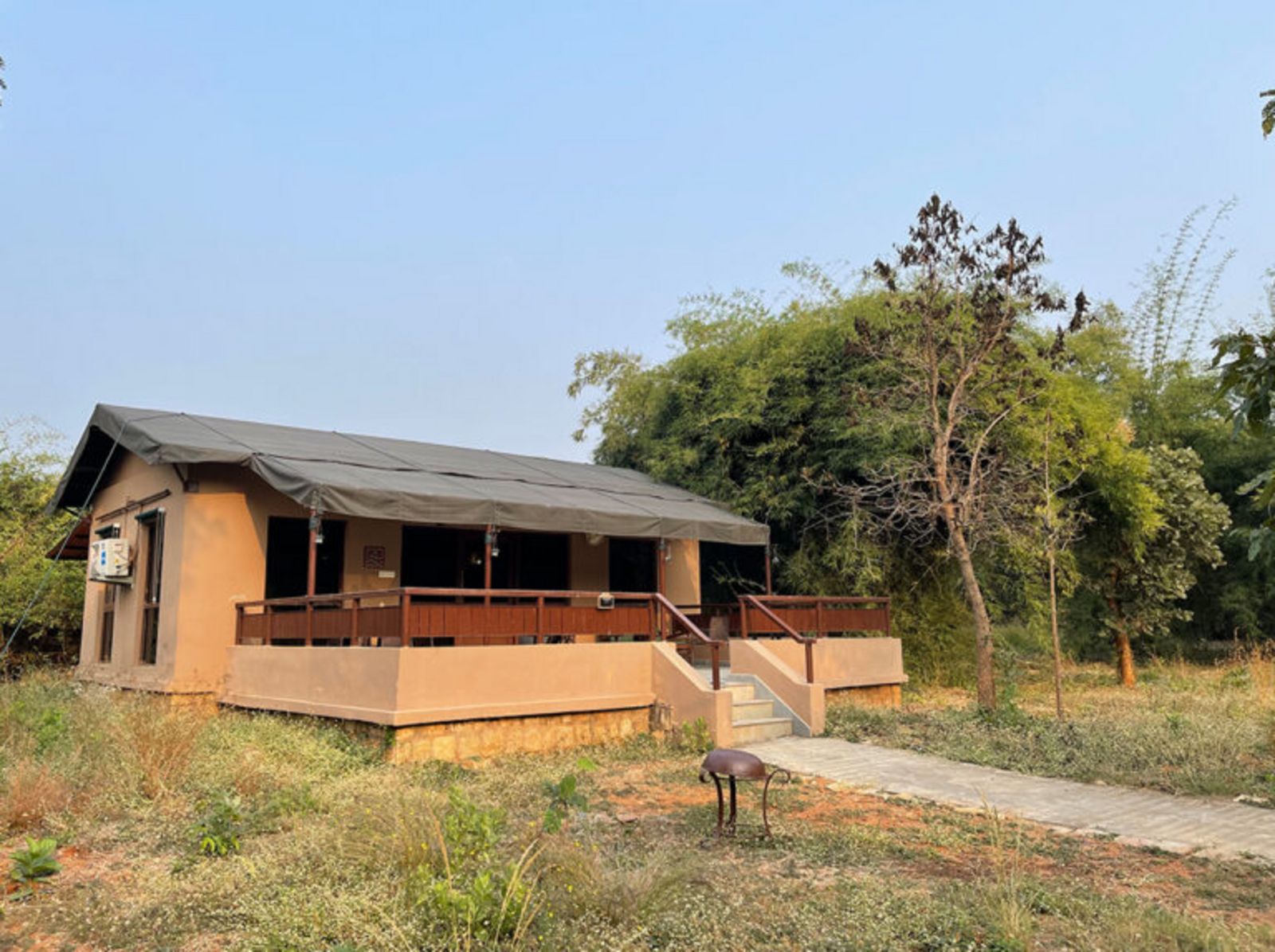 Irai Safari Retreat Irai Safari Retreat: Cottage mit Veranda