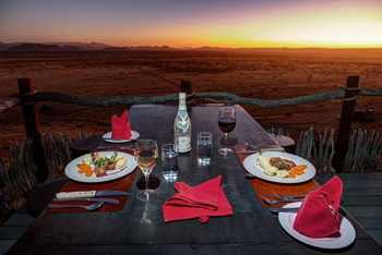 Moon Mountain Lodge: Dinner